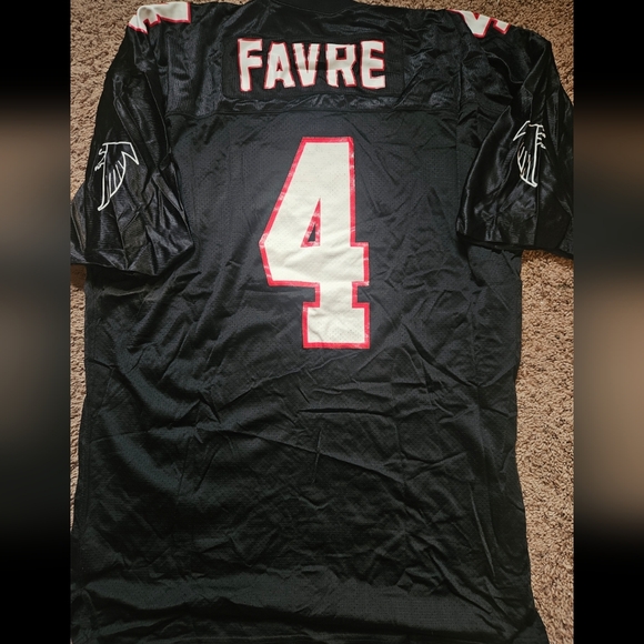 1991 Brett Favre Mitchell And Ness Atlanta Falcons Throwback Authentic jersey 54 - Picture 2 of 7